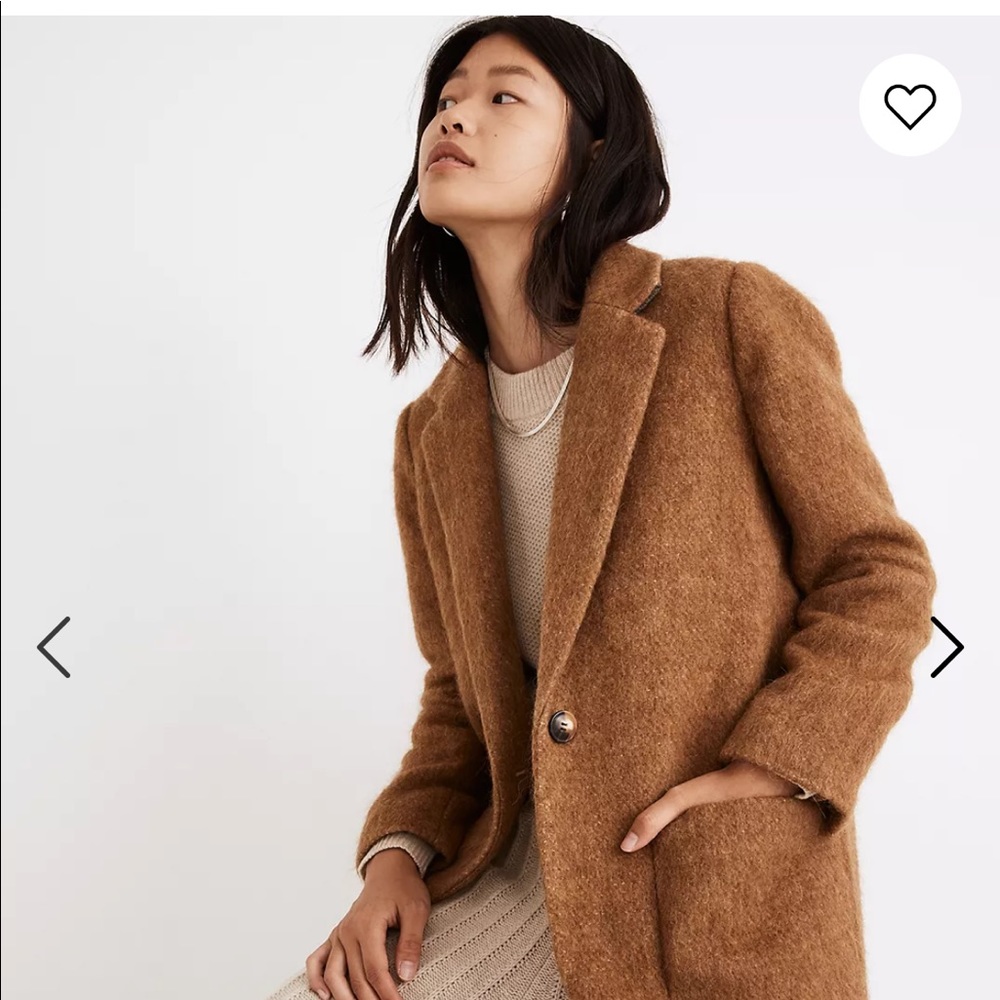 Madewell. Bouclé Larsen Blazer
